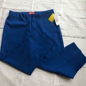 New Krazy Larry size 10 blue crop pants side zip